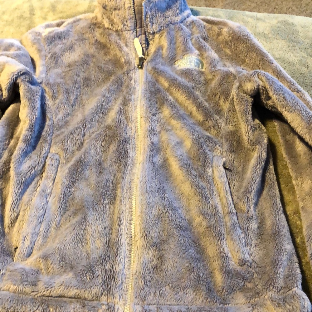 North face gray jacket